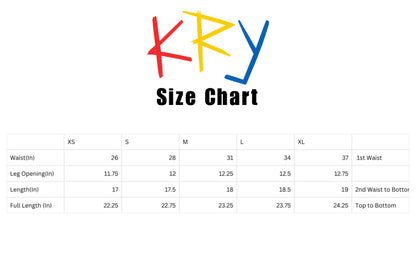 KRY'ola Double Waisted Shorts