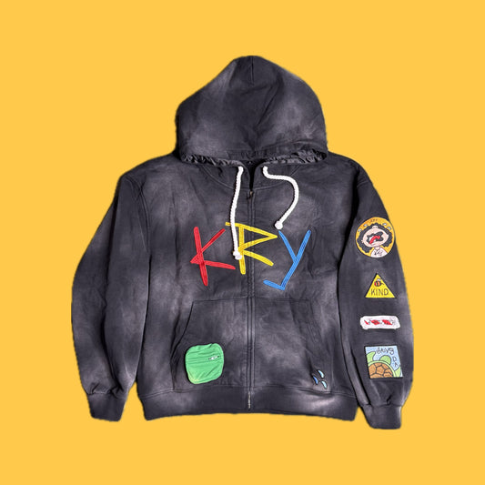 KRY'ola ZIp Up Hoodie