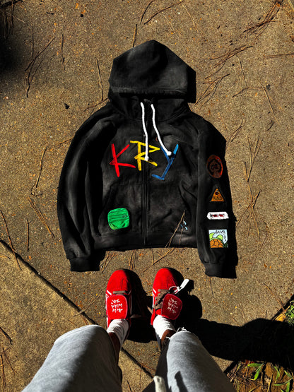 KRY'ola ZIp Up Hoodie